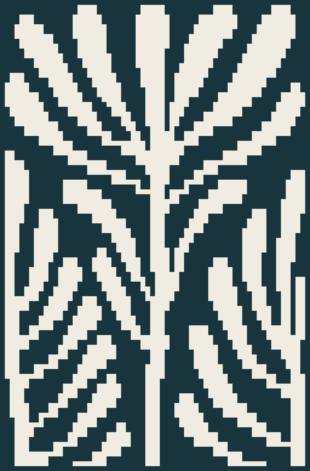 pixel art of the plant pattern